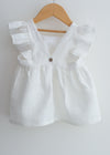 White Linen Blouse
