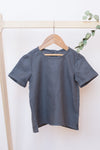 Iron Grey Linen Tee