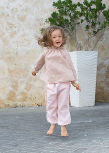  Ruffle Pink Pants