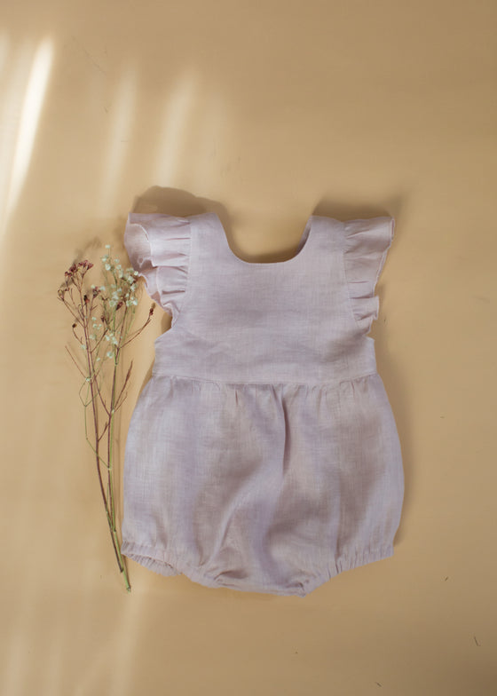 Ballerina Linen Romper