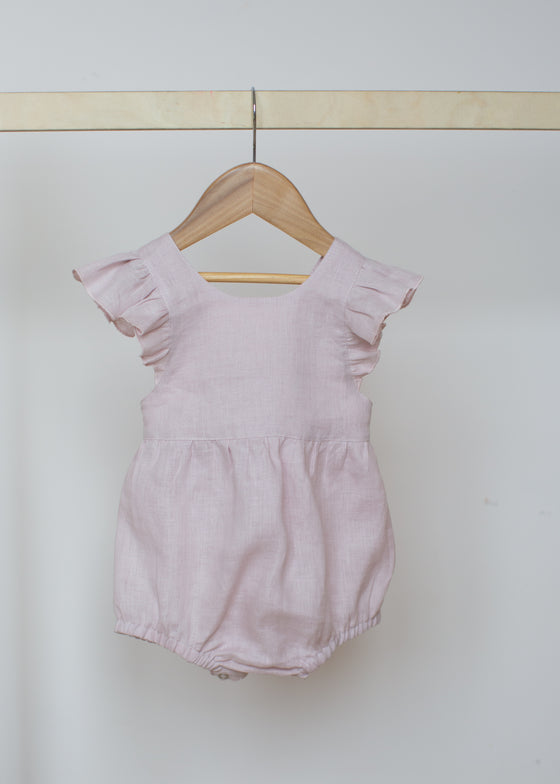 Ballerina Linen Romper
