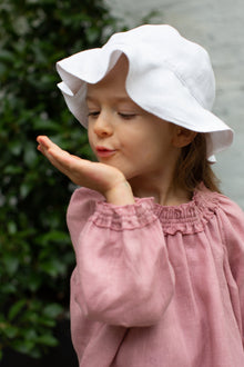  White Linen Hat