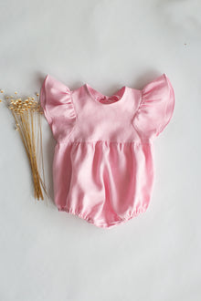  French Rose Bubble Romper