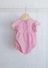 French Rose Bubble Romper