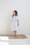 Cotton Flower Sleeves Nightgown