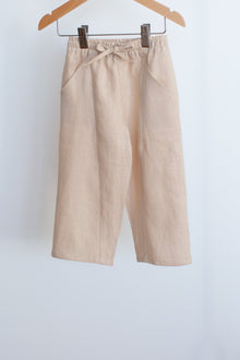  Beige linen pants