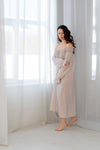 Romantic Cotton Nightgown with Lace