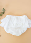 Linen Ruffle Bloomers