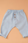 Sky Blue Linen Pants