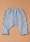 Sky Blue Linen Pants