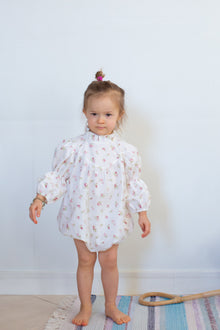 Organic cotton bubble romper