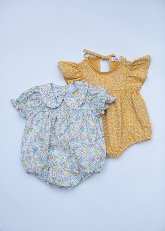 Floral Cotton Romper