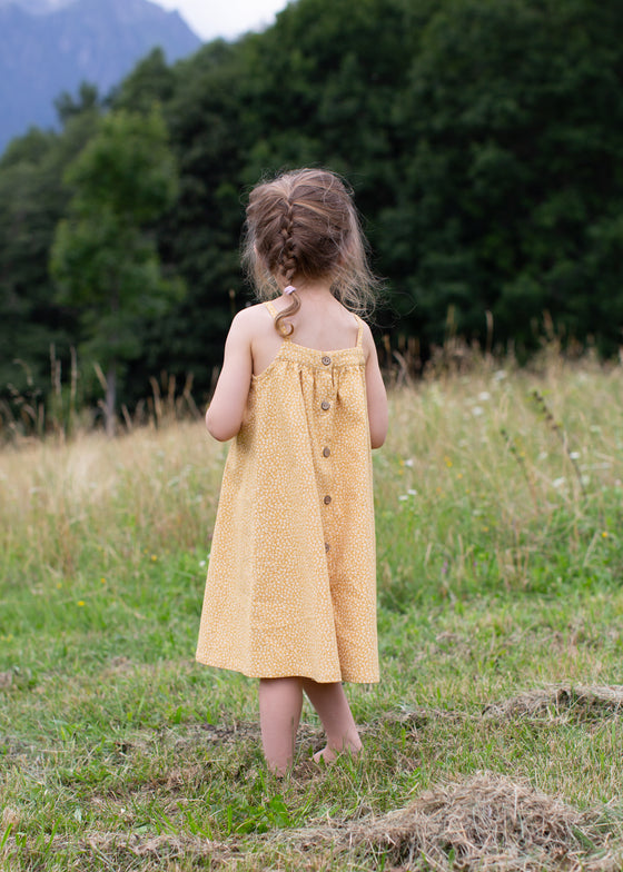 Melon Cotton Dress