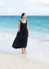 Black Linen Dress
