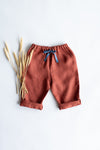 Rust Linen Pants