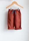 Rust Linen Pants