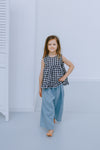 Sky Blue Linen Pants