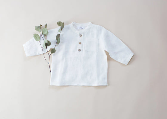 White Long Sleeve Shirt